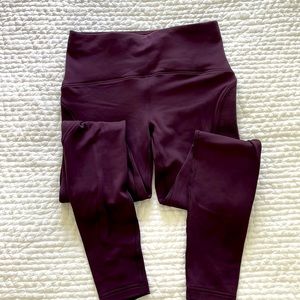 Lululemon Fleece Leggings, size 6